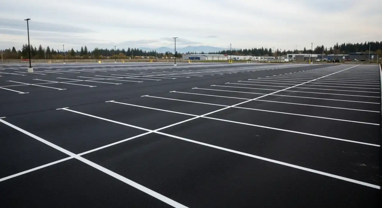 San Bruno asphalt repair project planning for San Bruno commercial parking lots
