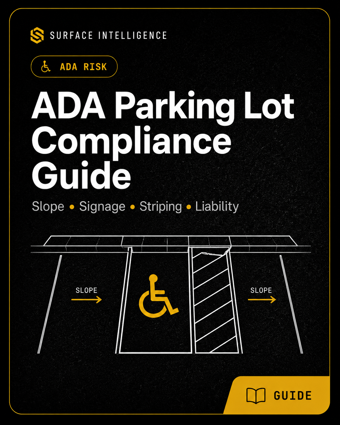 ADA Parking Lot Compliance Guide cover