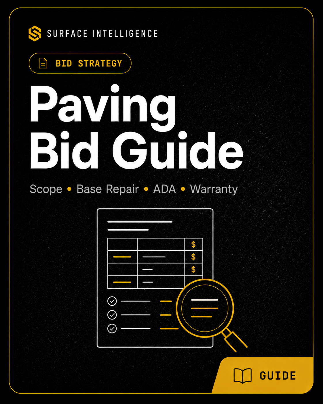 Pavement Scope Template cover
