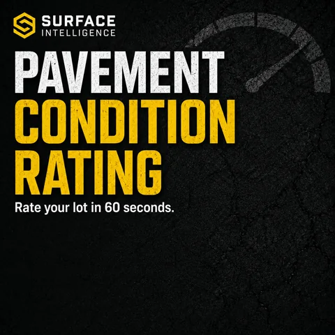 Pavement Condition Rating card